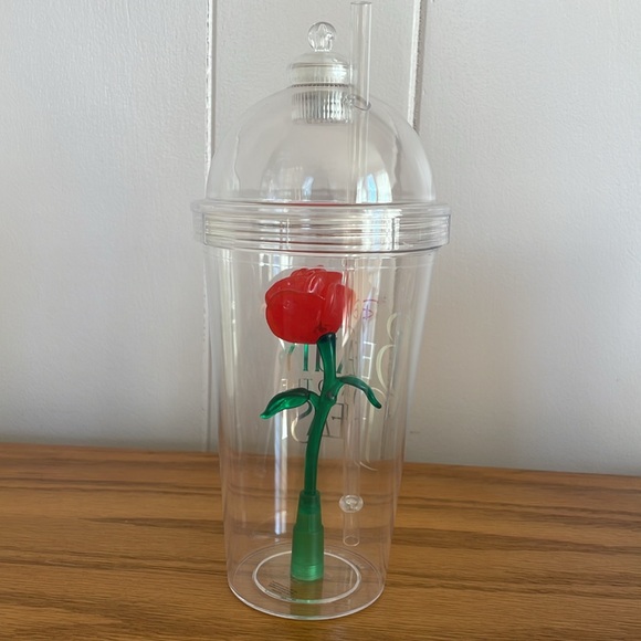 Disneys Beauty and the Beast light up rose tumbler-NEW - Picture 3 of 15